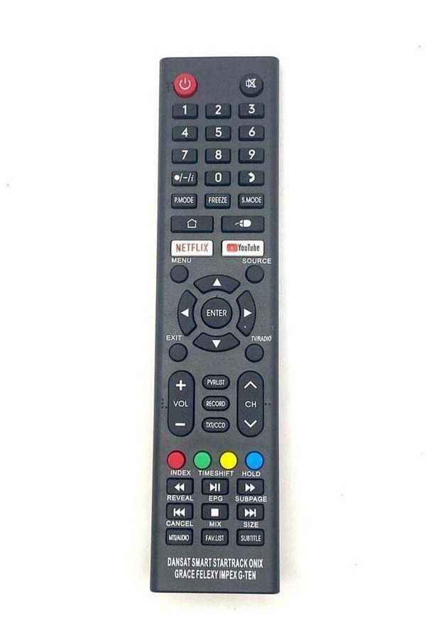 erorex-جهاز التحكم عن بعد لـ Dansat Smart Startrack Onix Grace Felexy Impex G-Ten LCD LED 1