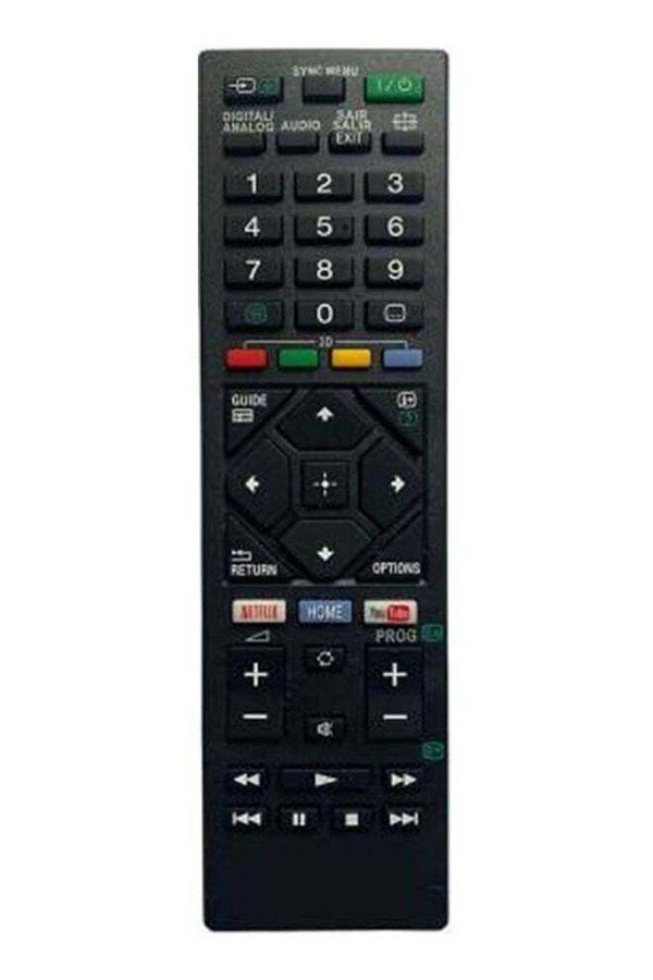 erorex-جهاز تحكم عن بعد HDF متوافق مع أجهزة تلفزيون LCD LED. جهاز تحكم عن بعد ذكي من Sony Rm-L-1615 باللون الأسود 1