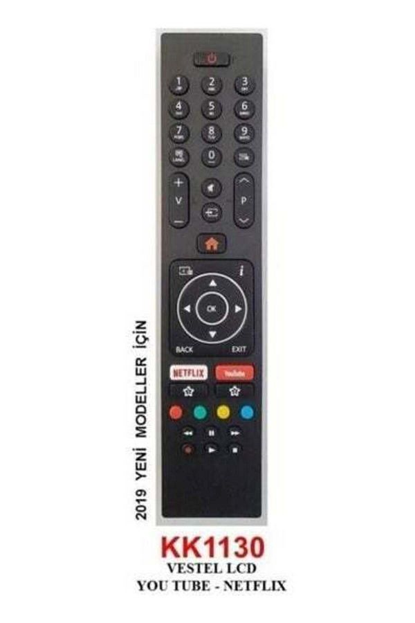 erorex-LCD TV Remote Control Netflix-Youtube Button LCD Remote TV Control KK1130 1