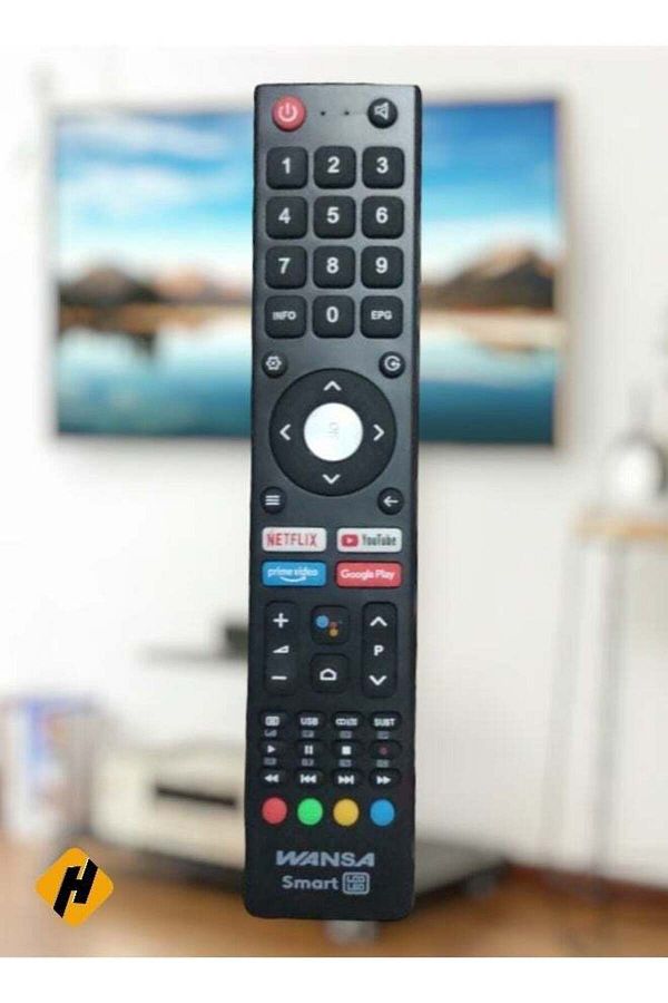 erorex-Remote Control Use For Wansa TV | Wansa Smart LCD LED Remote 1