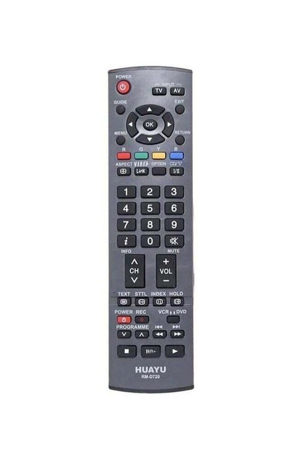 erorex-Remote Control For Panasonic Tv Black 1