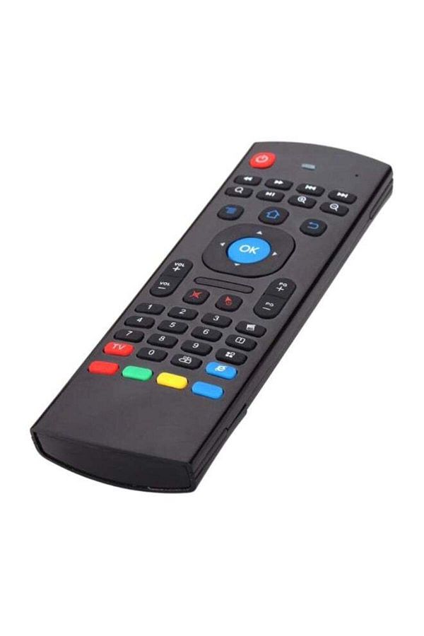 erorex-MIni Wirless Handheld Remote Control Touchpad Keyboard With Mouse Black 1