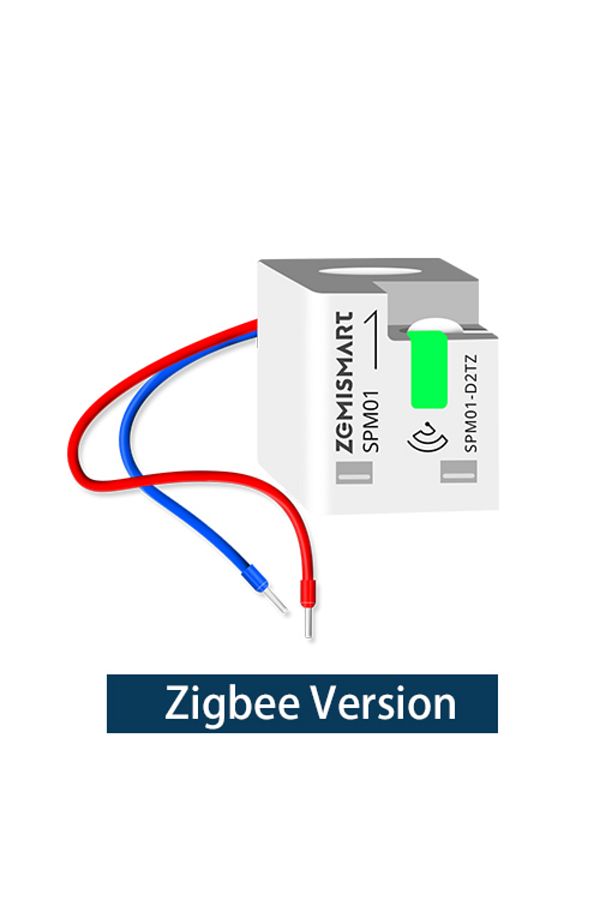 zemismart-Zigbee Version Smart Energy Meter Zigbee Wifi Monitor Electric Sensor Real-time Measure Wo 1