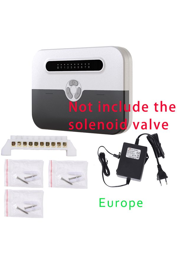 Choice-8wayseu 8 Station Wifi Indoor Smart Sprinkler Controller And Solenoid Valve Irrigation System Remot 1