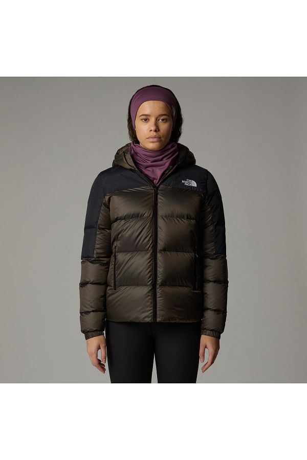 THE NORTH FACE-DIABLO DOWN 2.0 K. FEATHER Γυναικείο μπουφάν με κουκούλα NF0A898Z0BI1 - Καφέ-XL 1