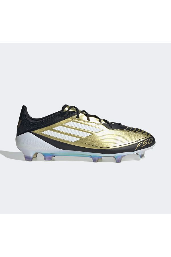 adidas-حذاء F50 Elite FG Messi للرجال باللون الأصفر 1