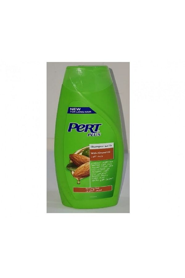 PERT PLUS-بيرت بلس  شامبو للشعر الطويل  بزيت اللوز 400مل 1