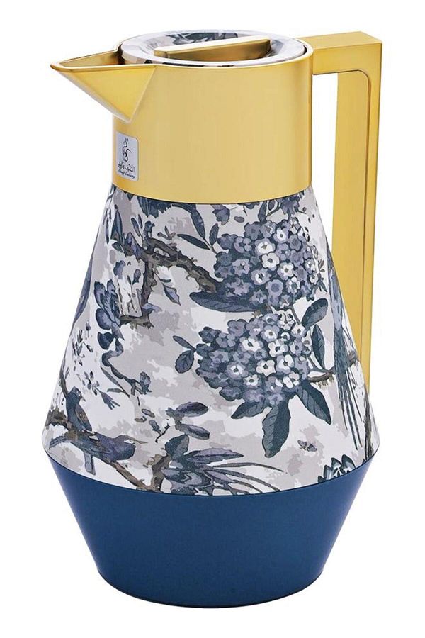 ALSAIF-Thermal Glass Thermos 1 Liter Blue 1