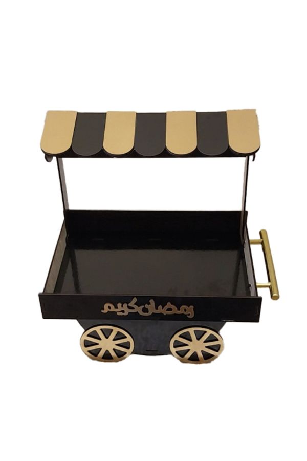 Wavy store-A serving tray shaped like a Ramadan cart 1