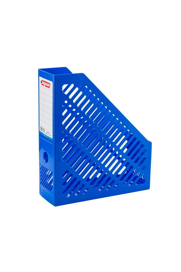 Bigpoint-Blue Durable Abs Plastic Folder A4 & A5 Compatible Vertical & Horizontal Use 1