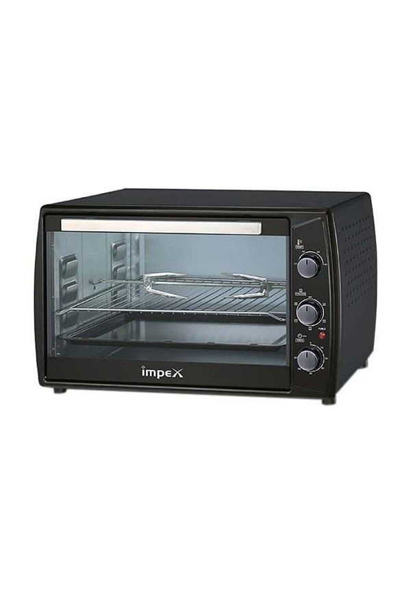 İMPEX-Electric Oven 63Ltr Rotisserie Function, Temp 100-250°C, 60-Min Timer, 6 Heating Level 2200W OV2903 1