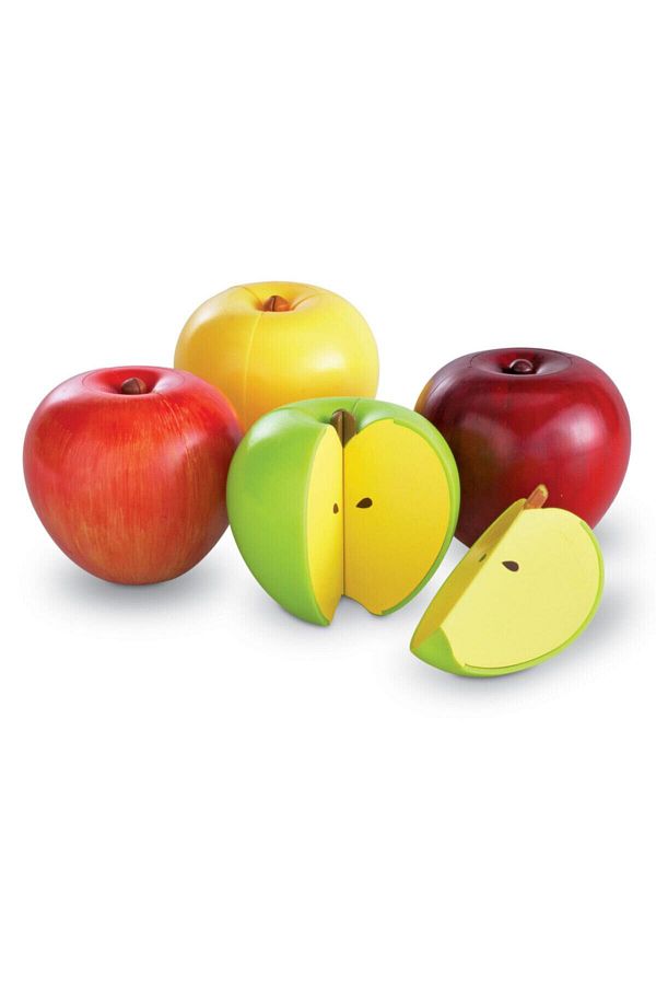 Learning Resources-Magnetic Apple Fractions 10 Pieces 1