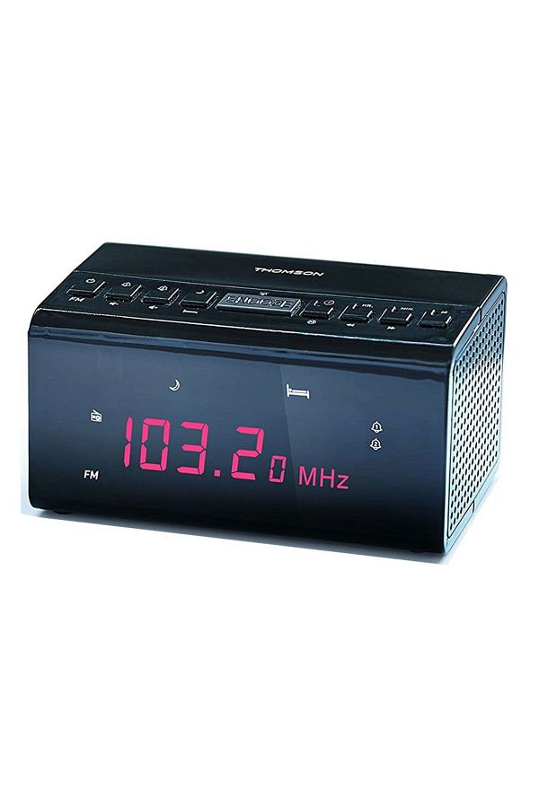 THOMSON-CR50 Clock Radio Black 1