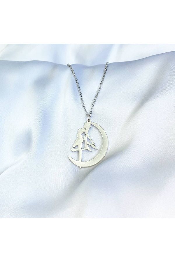 YuChic-Sailor Moon Warrior Anime Girl Necklace 1