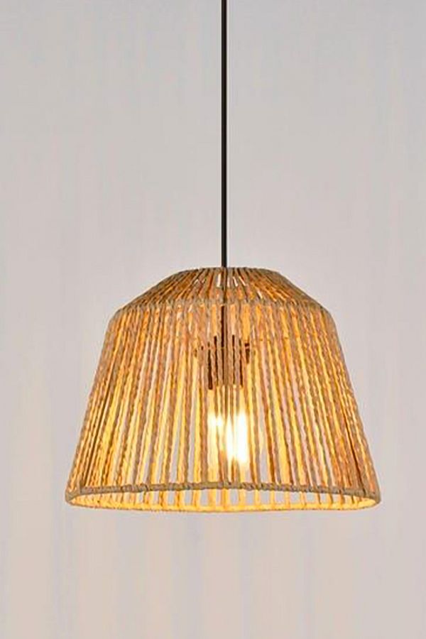 NYLife-Rope Bohemian Rustic Modern Dome - Chandelier Lighting Lamp, Scandinavian Style 1