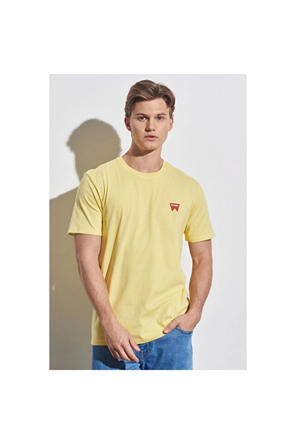 7217 Yellow Crew Neck T-Shirt main image 0