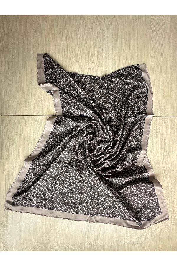 Modakaşmir-Mk Stripe Pattern Soft Shawl 190 X 75 1
