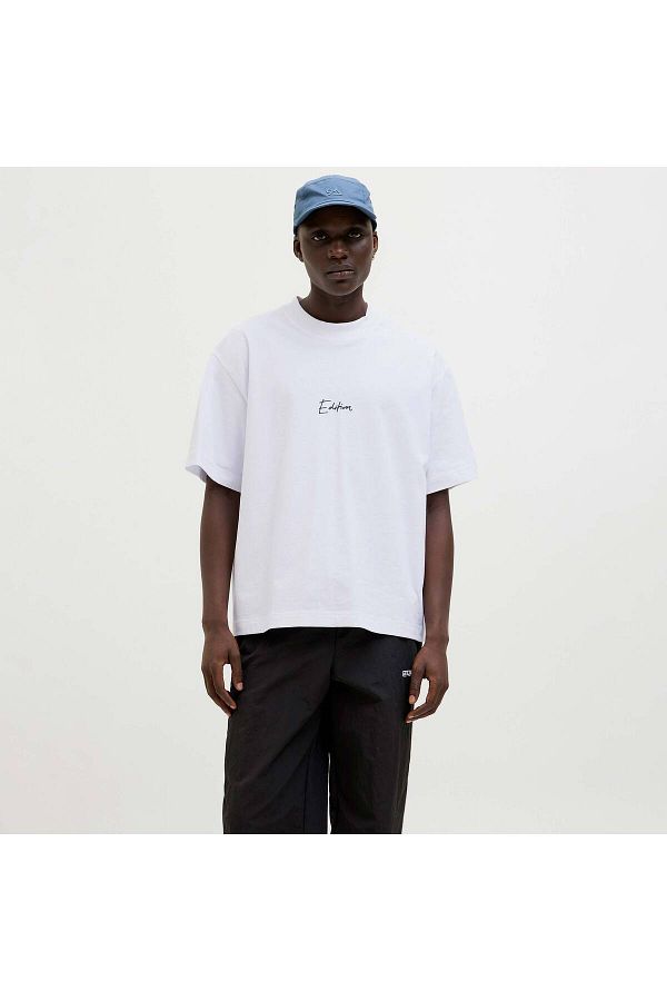 Jack & Jones-Ανδρικό λευκό μπλουζάκι Dynamic Script ( 12273310 -BW) 1