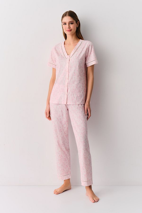 SUWEN-Bianca Masculine Pajama Set 1