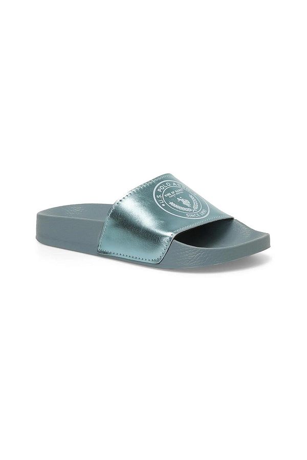 U.S. Polo Assn.-Blue U.S. Polo Assn. Slippers (Indoor) 1