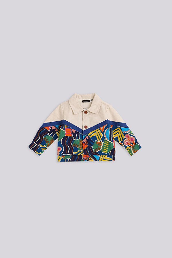 GB Baby BG Store Erkek Bebek Desenli Ceket