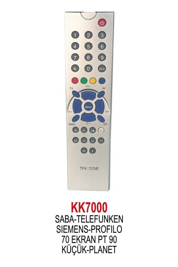 erorex-Saba Telefunken Profilo Siemens Tube TV Remote KK7000 1