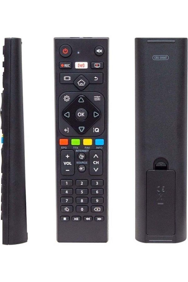 erorex-Kl CRS-300AT * Hi-Level RM-L265C Android TV Live TV Button LCD-LED TV Remote Control Without Text 1