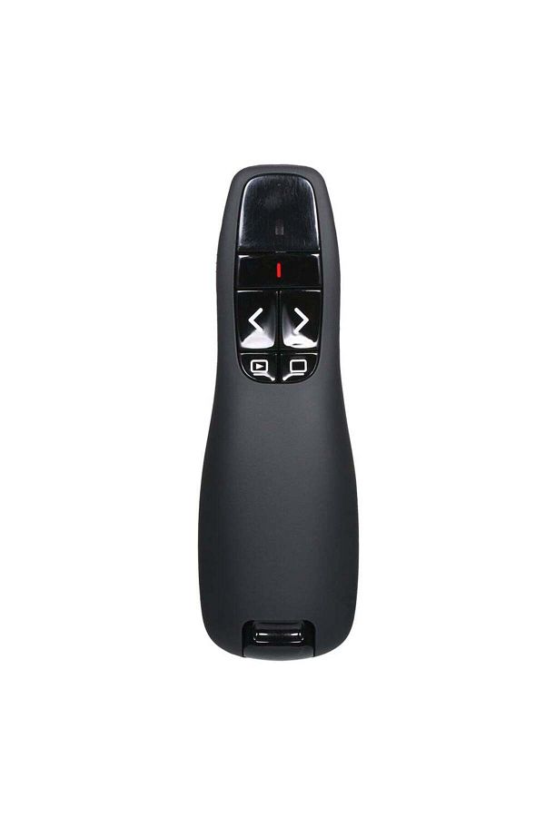 erorex-2.4G Wireless PPT Powerpoint Clicker With USB Receiver Remote Control Flip Pen Black 1