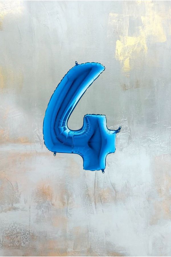Partile-Dark Blue Numeral Foil Balloon 76 cm Party Entertainment Celebration Birthday 1