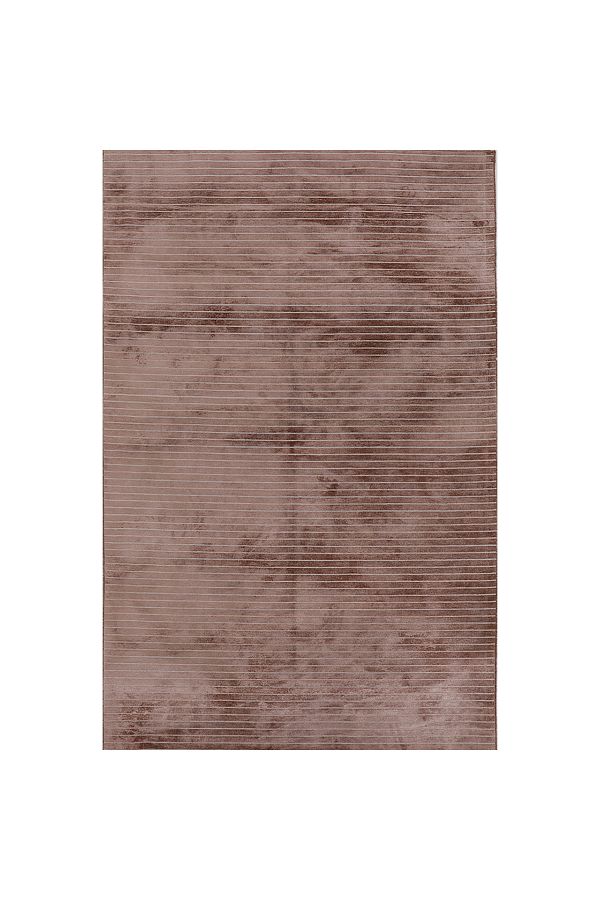 Homelux-Nory rug, rectangular, 190X290 cm, plain, brown, viscose, wool 1