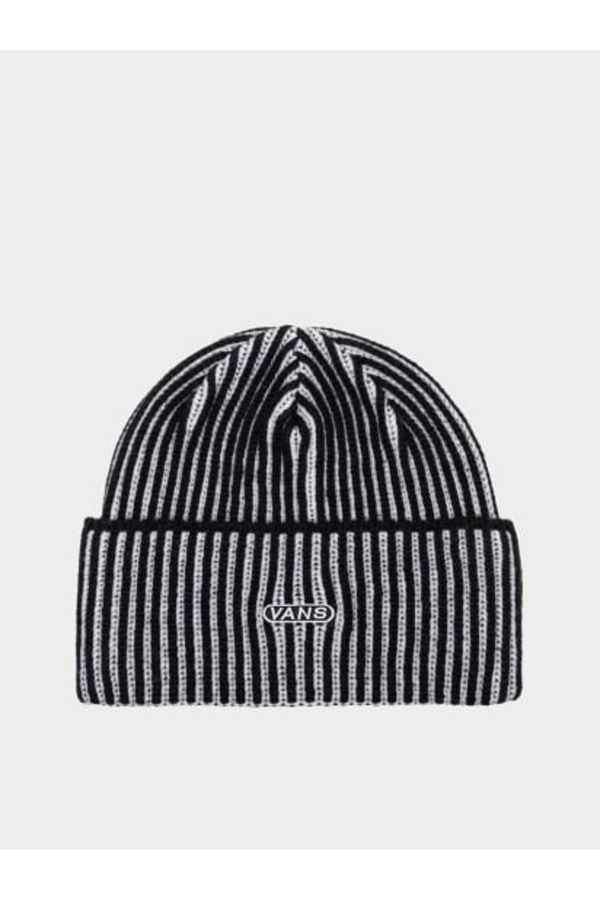 Vans-Černý a alb Vans Nesbit Cuff Beanie 1