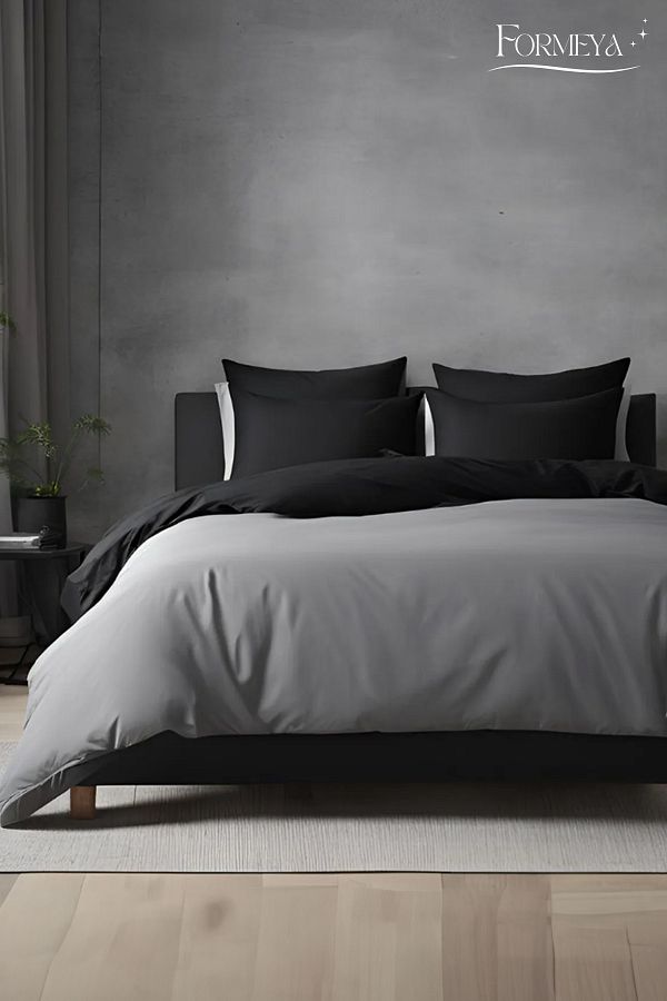 Formeya-Elastisches Bettbezug-Set für Einzelbett – 1 Kissenbezug 1