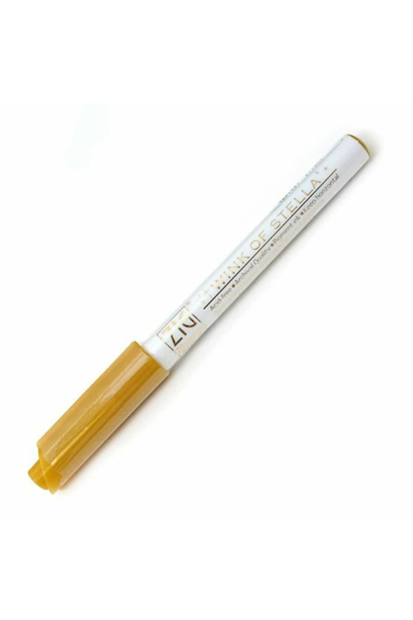 Zig-Wink Od Stella Glitter Pen - Mustard Color 1