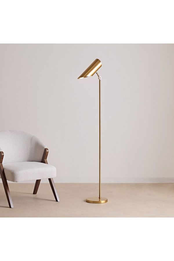 Home Box-Rollins Metal Floor Lamp with Metal Shade 160 cm 1
