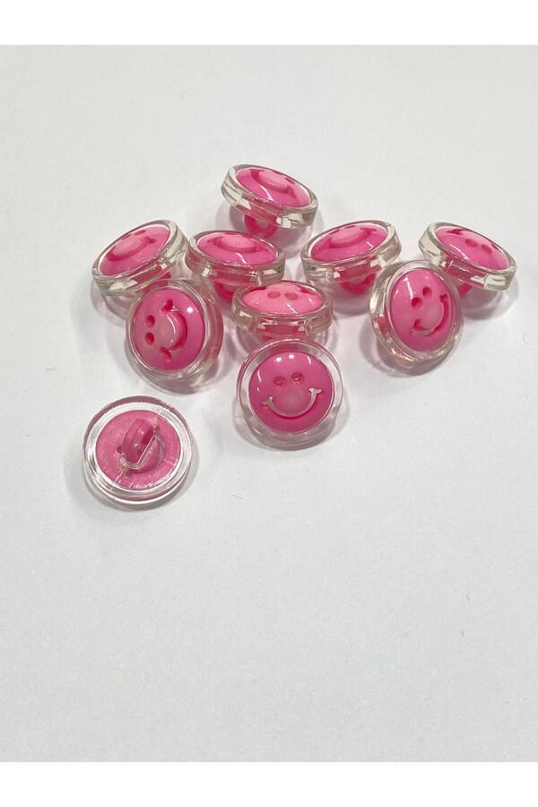 karantuhafiye-10 Pieces Füzya Baby Button / Smiley Face Model 1
