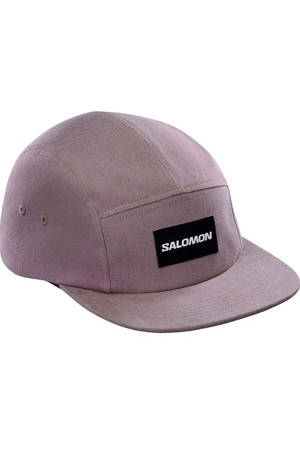 Salomon-Five P Cap Unisex Hat Lilac 1