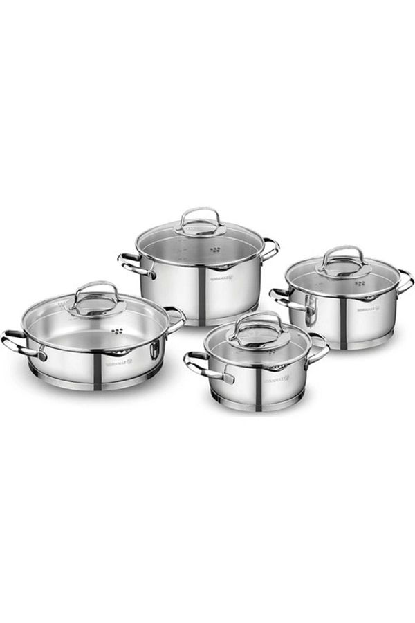 KORKMAZ-Steama A1999 8 Piece Cookware Set 1