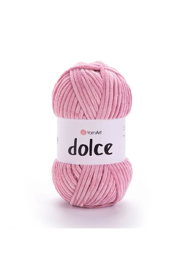 Yarnart-Dolce - Velvet Hand Knitting Thread Dark Pink-769 1