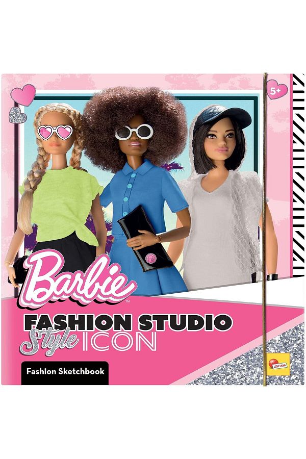Lisciani-Barbie Sketch Book Style Icon - Fashion Studio (In Display of 6 Pcs) 1