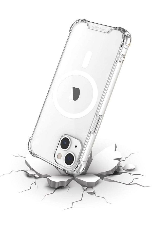 HYPHEN-حافظة الحماية من السقوط من DURO For MagSafe - متوافقة مع iPhone 14 Plus 6.7 1
