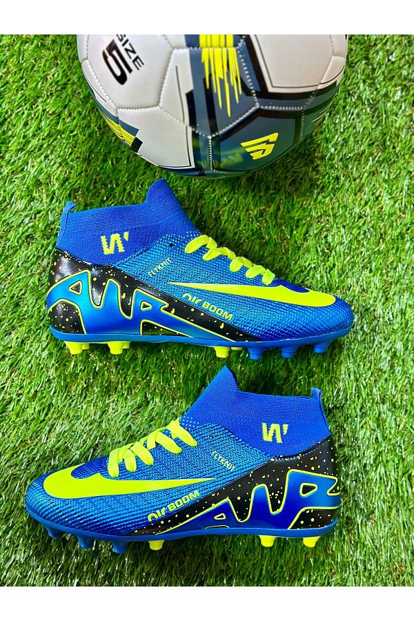 XR-أحذية رياضية لكرة القدم للرجال - أحذية Halısha Crampon مع جوارب، للأطفال البالغين 1