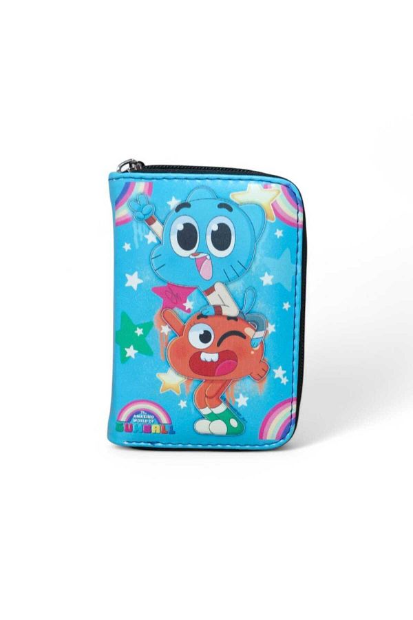 LEXA-Gumball and Darwin Patterned Children's Wallet 1