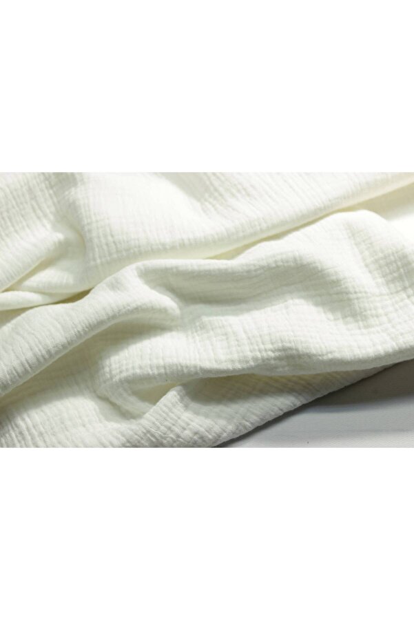 FabricLoom Soft and Lightweight Double Gauze Muslin Fabric - 100% Cotton - Safe for Babies, Perfect for DIY and
