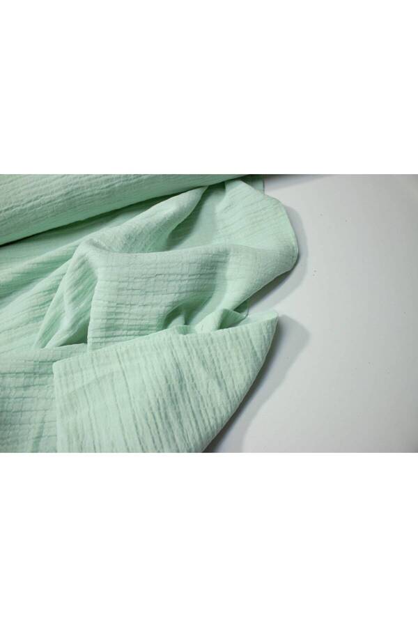 FabricLoom Soft and Lightweight Double Gauze Muslin Fabric - 100% Cotton - Safe for Babies, Perfect for DIY and