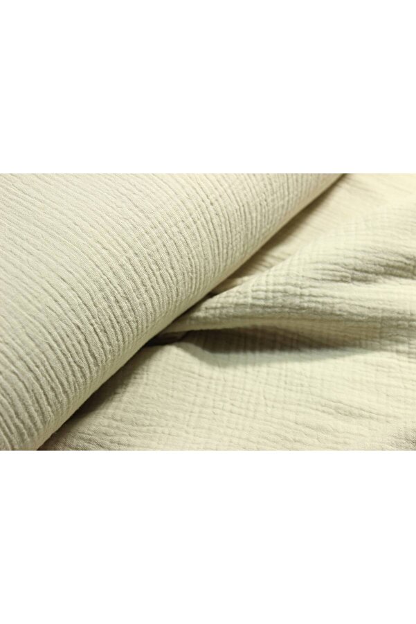 FabricLoom Soft and Lightweight Double Gauze Muslin Fabric - 100% Cotton - Safe for Babies, Perfect for DIY and