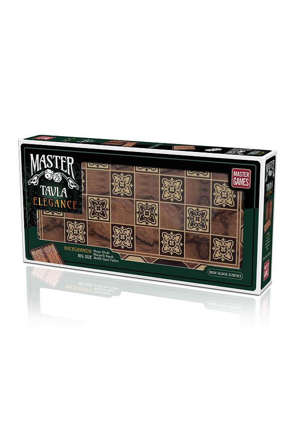TimeStart-KS Games Master - Elegance Backgammon Patterned Motif 1