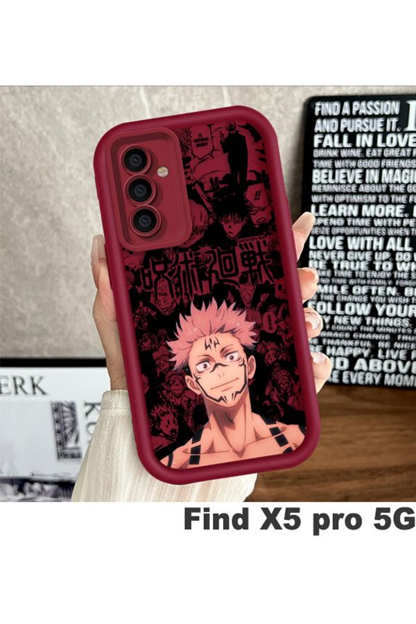 Choice-Jujutsu Kaisen Yuji & Sukuna Phone Cases For Oppo A98/a94/a92/a78/a76 Find X5 2020 1
