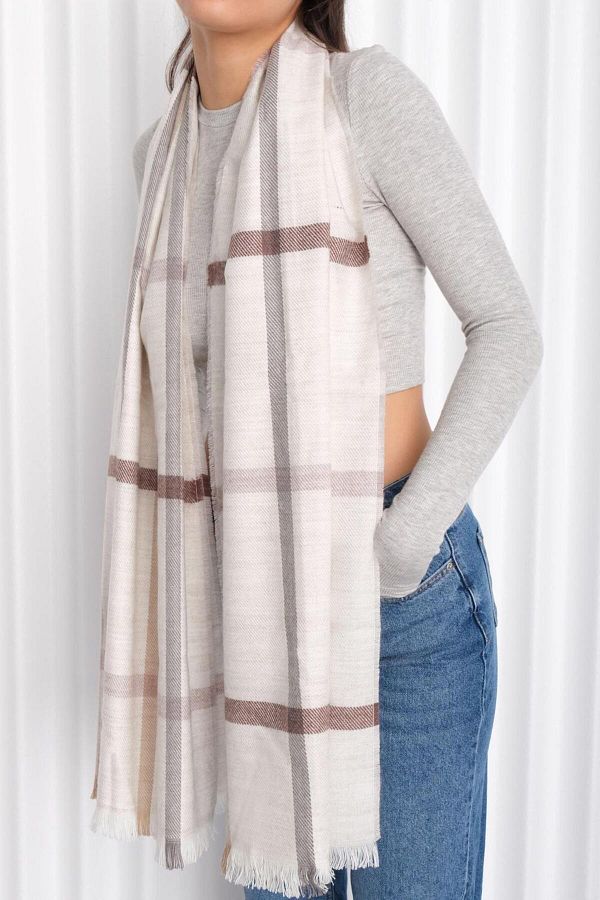 Addax-Double Sided Shawl - Shawl03-A3 Model 1