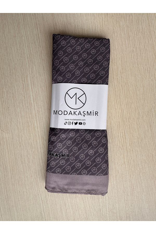 Modakaşmir-Mk Stripe Pattern Soft Shawl 190 X 75 1