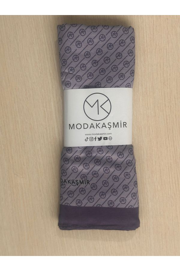 Modakaşmir-Mk Stripe Pattern Soft Shawl 190 X 75 1